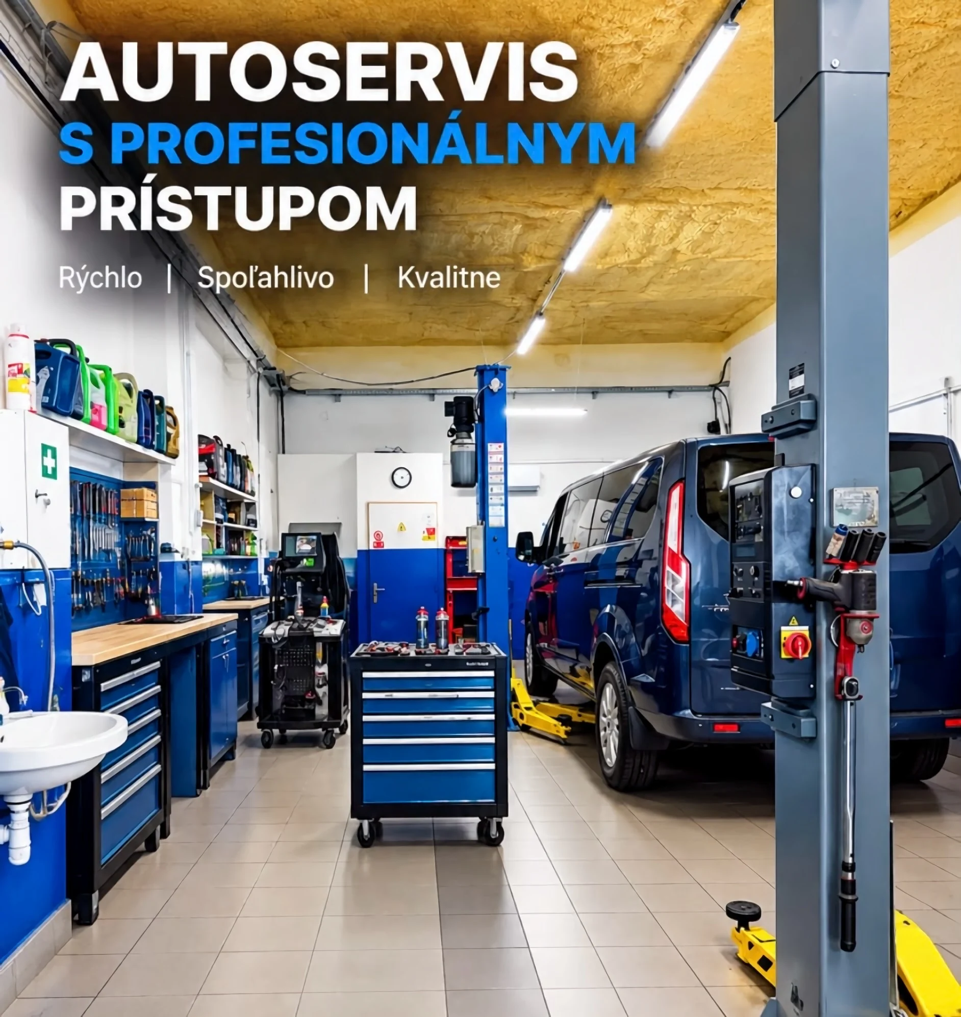 Servisná prevádzka – Autoservis HAPPY